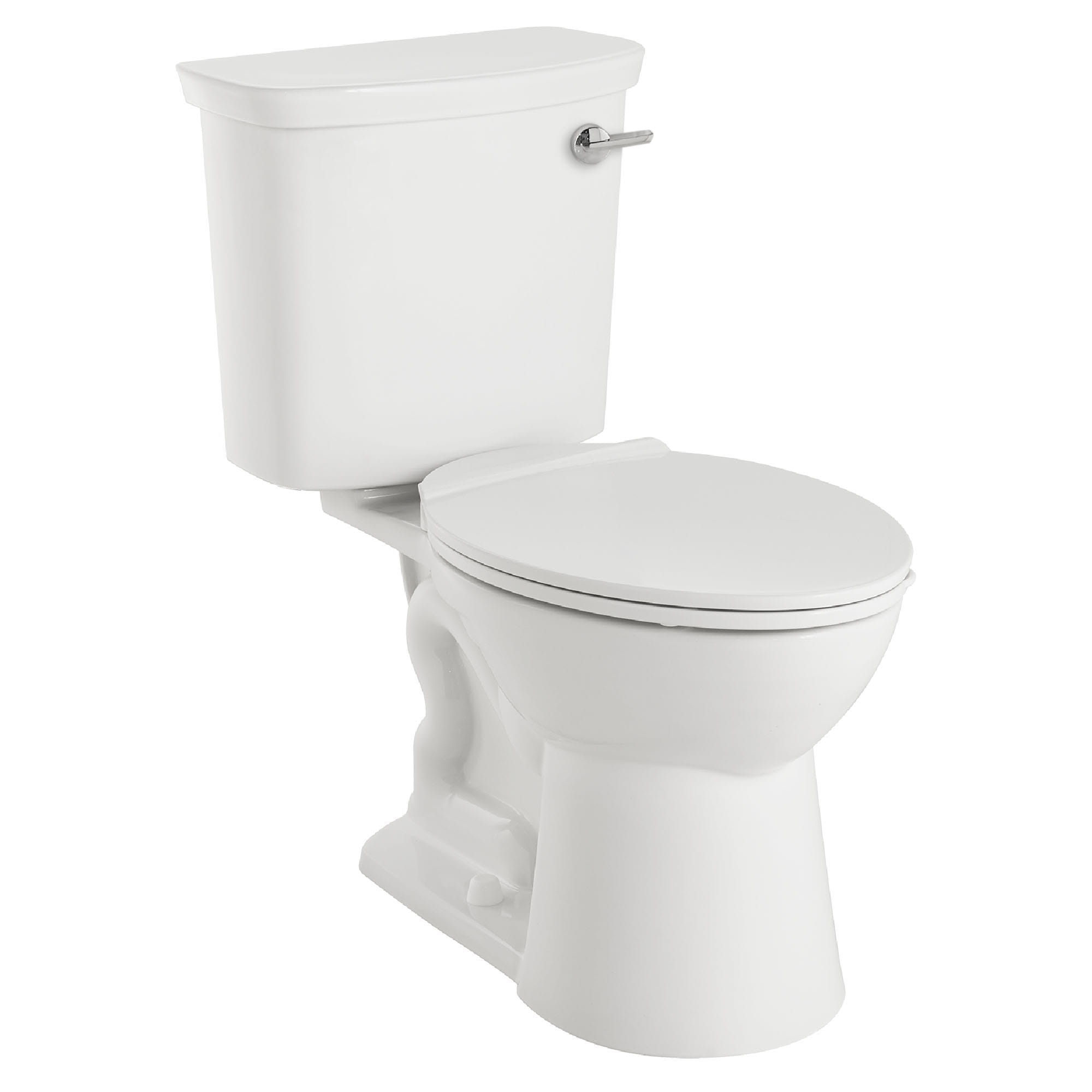 VorMax Plus Two-Piece 1.0 gpf/3.8 Lpf Chair Height Right Hand Trip Lever Elongated Toilet with Seat